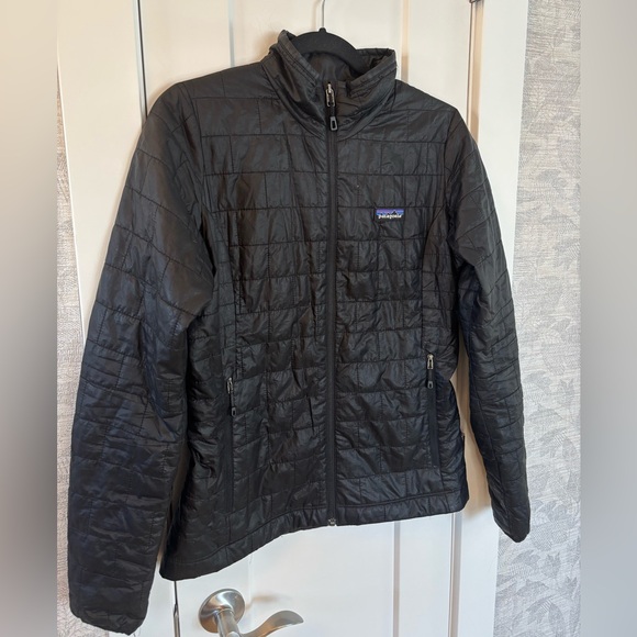 Patagonia Nano Puff Water Resistant Black Jacket Women's Size Small - Picture 3 of 12